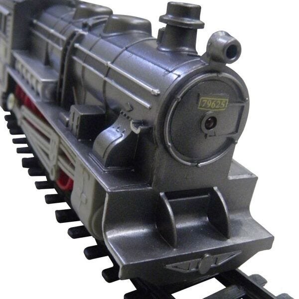 Brinquedo Ferrorama Trem Elétrico Infantil Com Luz E Som