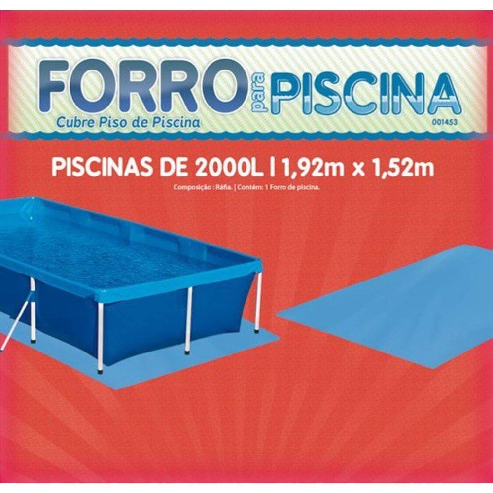 Forro para Piscina 2000 Litros Retangular - Mor - 1