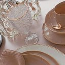 Ver imagem 2 de Taça para Água em Cristal Petra Martelado 320ml Lyor Transparente