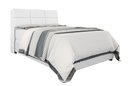 Ver imagem 2 de Cabeceira box Casal 1,38 Isis Branco com Painel Class Branco - Framar Móveis