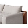 Sofá Ibiza Retrátil com Chaise 3,14m em Linho Brooks Off White - Home Mobily - 3