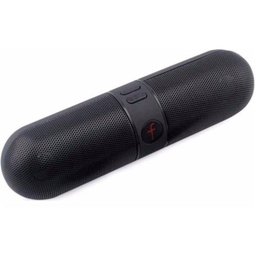 Mini Caixa de Som Bluetooth Pill Portátil Rádio Bt-808 Preto - 1