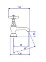 Ver imagem 2 de Misturador Lavatório Mesa Deca Oxford C67 Externo Cromado - 1875C67EXT