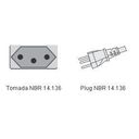 Ver imagem 2 de Filtro de Linha Multicraft 4 Tomadas Gabinete de Ferro