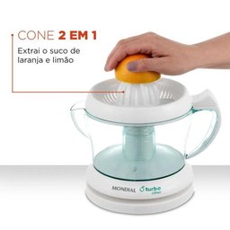 Espremedor de Frutas Mondial Turbo Citrus 25w E-01(127v) - 4