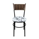 Ver imagem 3 de 2 Cadeiras Pretas para Cozinha Viena Avelã:Floral Branco