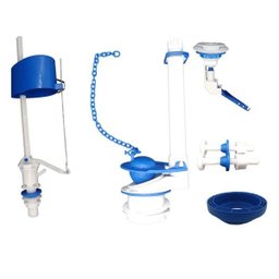 Reparo Caixa Acoplada Acionamento Superior branco Blukit - 1