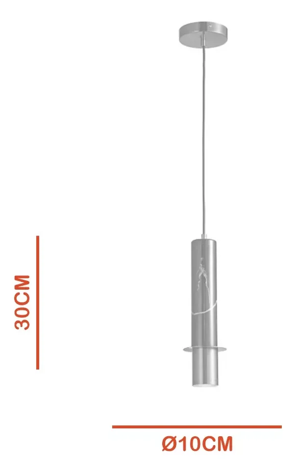 Pendente Nordic Dourado 30cm G9 20w - Bc008gr - Bella - 5