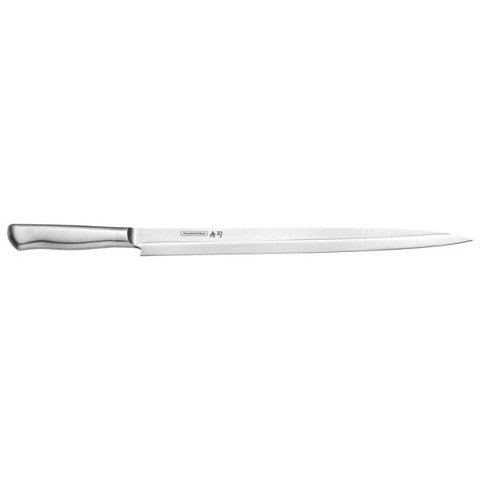 Faca Yanagiba Tramontina Sushi Diamond Com Lâmina E Cabo Em Aço Inox 1