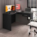 Ver imagem 4 de Mesa Gamer com Extensor em L e 1 Gaveta Drx-9000 Preto