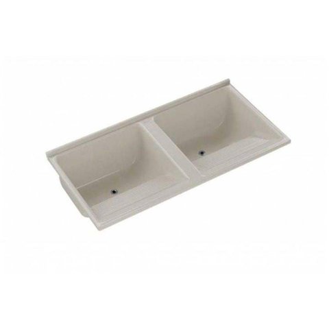 Tanque Rorato Marmore Sintético 124 X 62cm Travertino