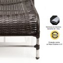 Ver imagem 2 de 2 Espreguiçadeiras Esteira e 1 Mesa de Centro Garden Tabaco