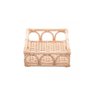 Porta Guardanapos em Rattan Nature 18cm Wolff - 3