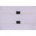 Ver imagem 2 de Saia para Cama Box Colchobox Elasticada Ajustavel Queen ou King Size Branca