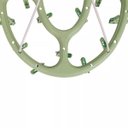 Ver imagem 2 de Varal Mini Dobravel Oval 24 Prendedores Verde Mor
