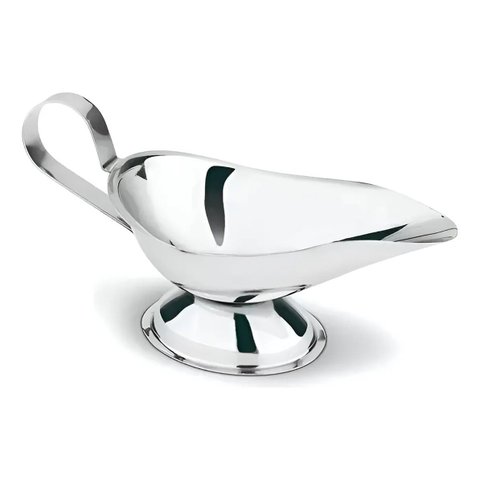 Molheira em Aço Inox 150ml Profissional Mesa Posta Elegante Unica