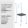 Kit 6 Cadeiras Tubular para Sala de Jantar Sara - 5