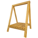 Ver imagem 3 de Kit 2 Cavalete com Prateleira Mesa Escritório Madeira Pinus