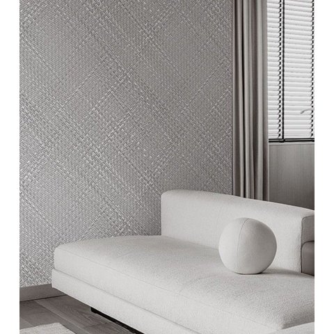 Papel de Parede Tramas - Chevron Cinza Tr-4036