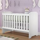 Ver imagem 6 de Berço Americano Carolina Baby Mini Cama 3 em 1 para Quarto Bebê Helena Branco