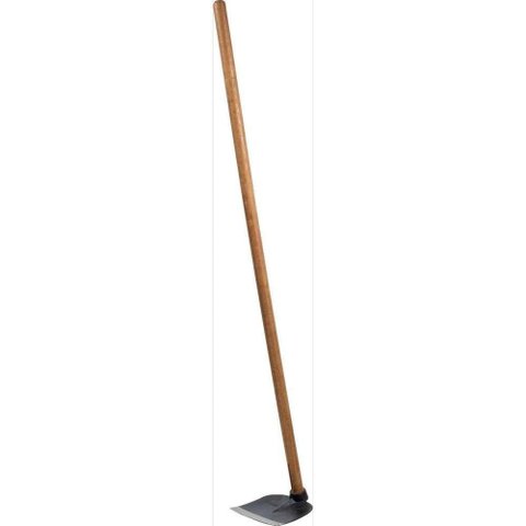 Enxada Estreita Forjada 2,5 Lb com Cabo de Madeira 120cm para Remocao de Ervas Daninhas Collins