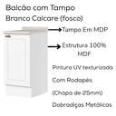 Ver imagem 5 de Bancada e Balcao Gourmet 146 Cm Ce818 Americana Branco Calcare Henn