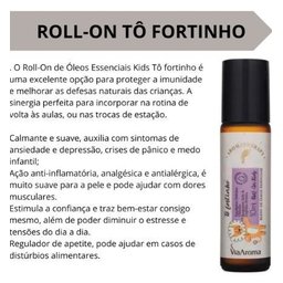 Kit 5 Rollon Blend Kids de Óleos Essenciais 10ml Via Aroma - 2