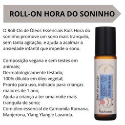 Kit 5 Rollon Blend Kids de Óleos Essenciais 10ml Via Aroma - 4