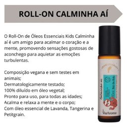 Kit 5 Rollon Blend Kids de Óleos Essenciais 10ml Via Aroma - 6