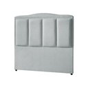 Ver imagem 2 de Cabeceira Estofada Paris 195cm Linho Cinza