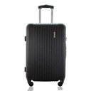 Ver imagem 1 de Mala de Viagem Média 23kg Despachada Rígida Rodas 360º Cadeado de Segredo Gladiador A2m:preto