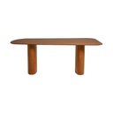 Ver imagem 2 de Mesa Maia Organica 240cm Laminado para Sala de Jantar Elegante Mesa Grande para Familia Luxo - Mel