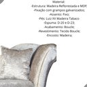 Ver imagem 2 de Divã Recamier Olivia Boucle Lado Esquerdo