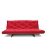 Sofá-cama Futon Slim L 03 Lugares Cor Vermelho Tomate FUTON BRASIL - 1
