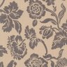 Papel de Parede Harmonia Bege, Marrom Flores 9131 Bobinex - 1
