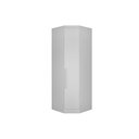 Ver imagem 2 de Guarda Roupa Closet Casal de Canto Obliquo Rizon/Linea c/ 1 Porta Neve - Novo Horizonte