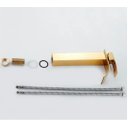 Ver imagem 5 de Torneira Banheiro Cascata Monocomando Misturador Alta Dourado Gold