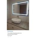 Ver imagem 5 de Espelho 100 X 80 Cm C/ Desembaçador Led 3 Cores Botão Touch 1,00 X 0,80 Multifuncional ou 80x100