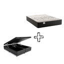 Ver imagem 2 de conjunto: box com baú + colchão Classic- molas ensacadas queen 158X198x72