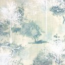 Ver imagem 2 de Papel de Parede Estampado Tons de Azul+ Cola Inclusa- Vinilico Lavável