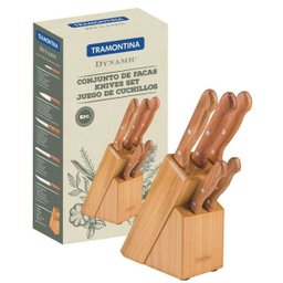 Conjunto de Facas Inox 6 Pecas Tramontina Dynamic - 2 Conjunto de Facas Inox 6 Pecas Tramontina Dynamic - 2