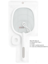 Ver imagem 2 de Raquete Elétrica 2 em 1 Luminária Anti Inseto Mosquito Usb Recarregável Lâmpada Pernilongo com Luz U