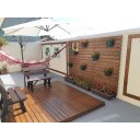 Ver imagem 6 de 1 M² Deck Madeira Pinus Tratado Autoclave (réguas 3 Metros de Comprimento)