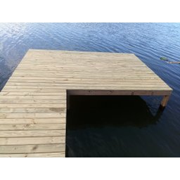 1 M² Deck Madeira Pinus Tratado Autoclave - 3