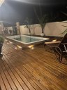 Ver imagem 1 de 1 M² Deck Madeira Pinus Tratado Autoclave (réguas 3 Metros de Comprimento)