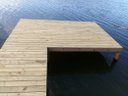 Ver imagem 2 de 1 M² Deck Madeira Pinus Tratado Autoclave (réguas 3 Metros de Comprimento)