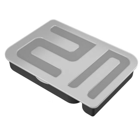 Organizador de Objetos e Talheres com Tampa Preto Oge1/t - Astra:preto