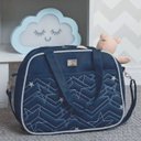 Ver imagem 2 de Bolsa Maternidade Pop Star Azul Marinho G - Hug Baby