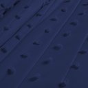 Ver imagem 5 de Conjunto Cama Queen Size Istambul Colcha Poppy Dupla Face 300 Fios Super Elegante:AZUL