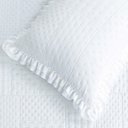 Ver imagem 3 de Colcha Babado Queen Fluffy 3 Peças S 100% Poliéster Branco